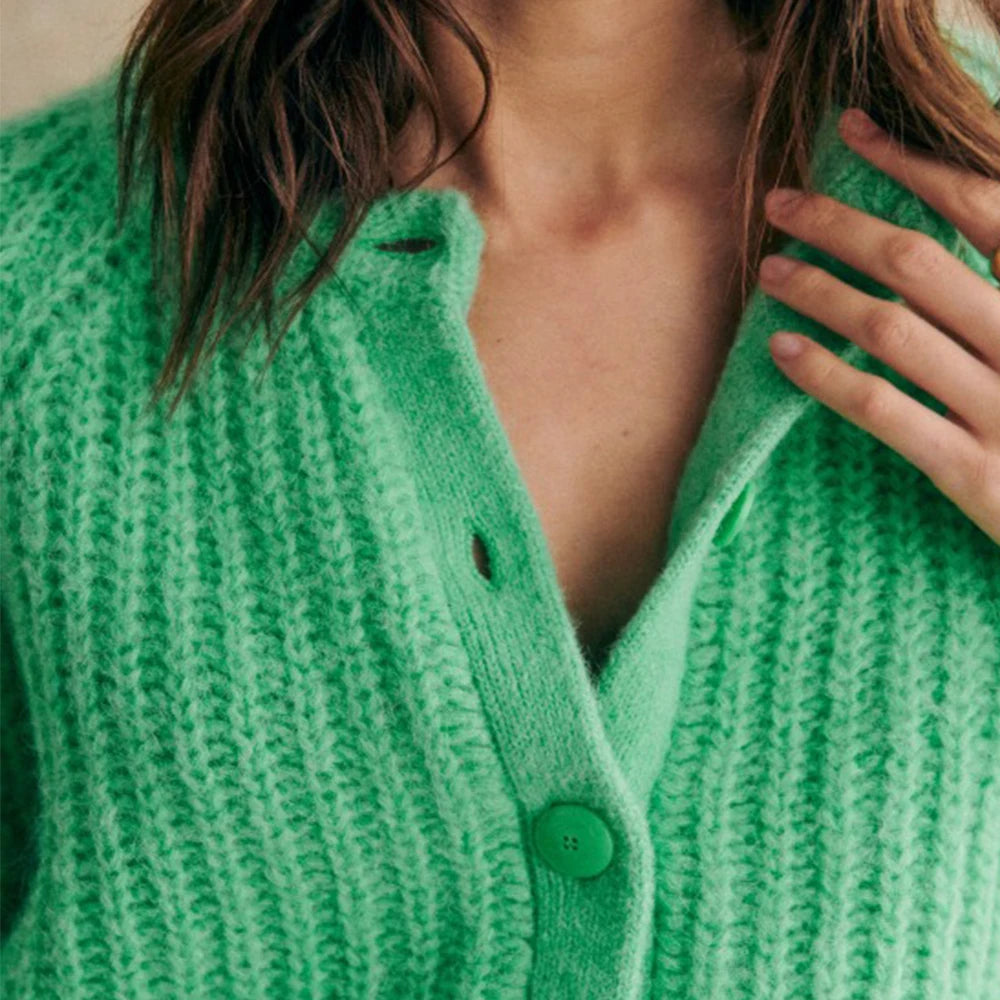 Mune | Chunky Knit Cardigan Soft and Warm Perfect for Everyday