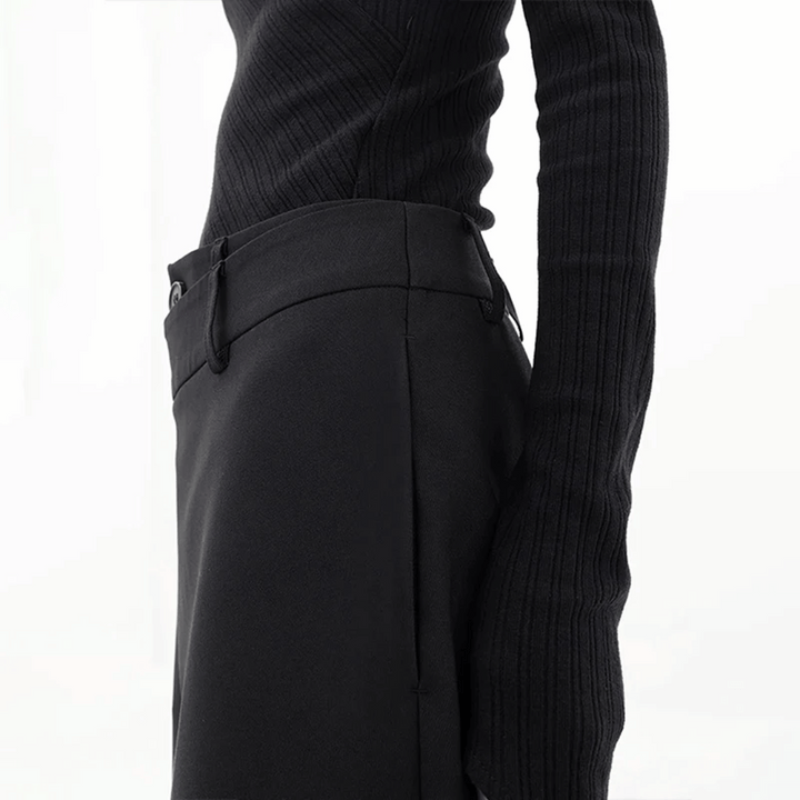 Mune | Wide-Leg Pants - Asymmetrical & Luxurious Wide-Leg by Isabella Vionnet