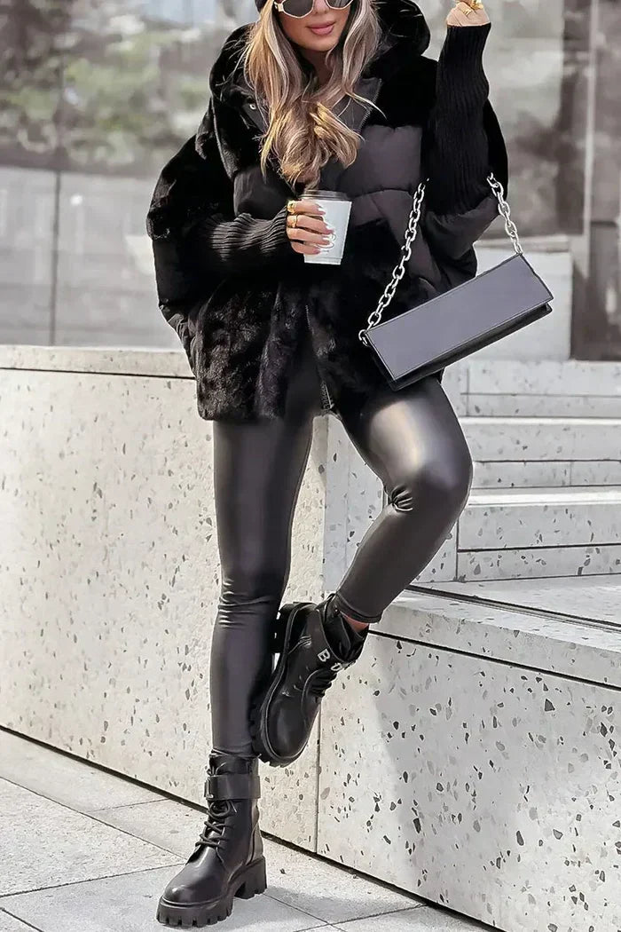 Mune | Women's Winter Fleece Jacket Elegant Luxury with Cuddle Factor