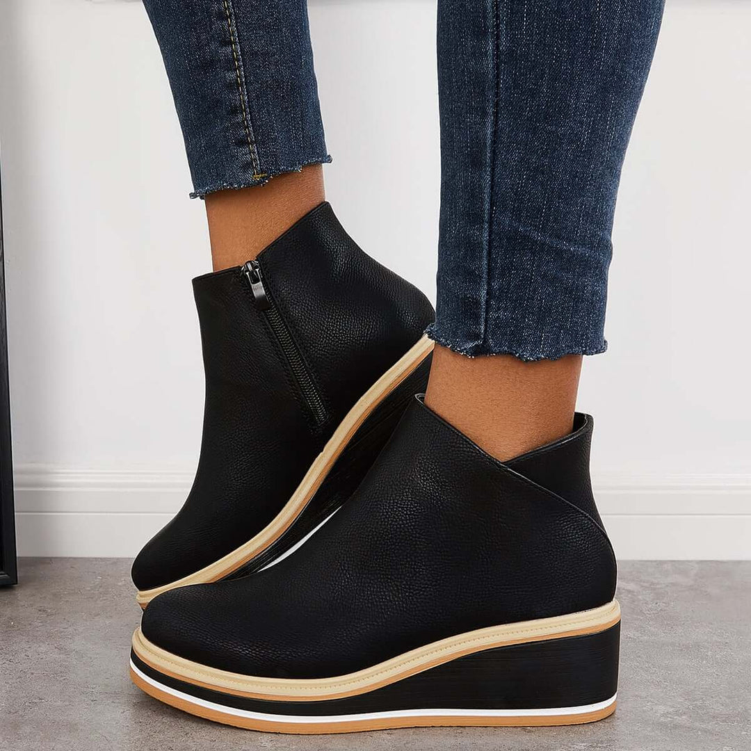 Mune Fashion | Ankle boot with side zipper