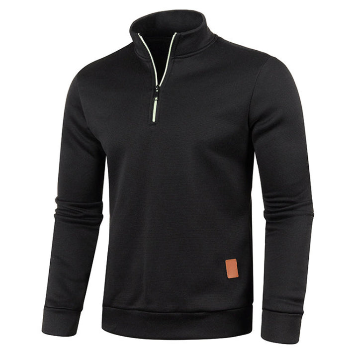 Mune | Sweater - Warm knit sweater with polo collar