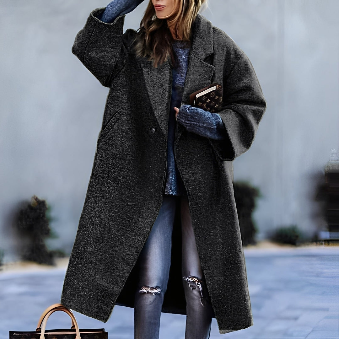 Mune | Elegant Classic Loose Coat for Women