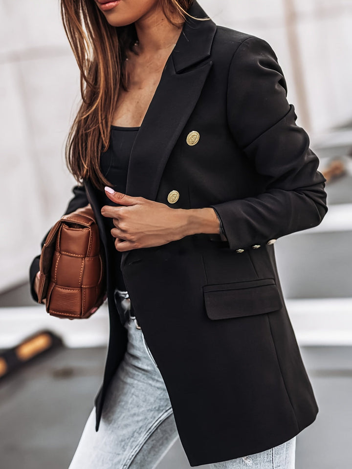 Women’s Casual Workwear Button Blazer