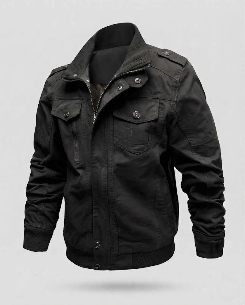 Men's Casual Utility Jacket with Practical Pockets Mune Fashion