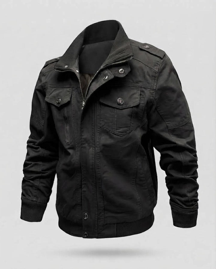 Men's Casual Utility Jacket with Practical Pockets Mune Fashion