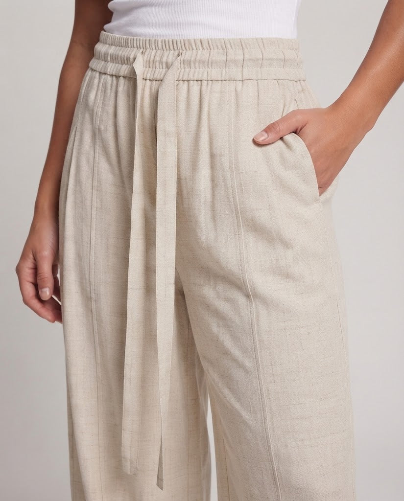 Ladies Elegant and loose-fitting Chino Pants Mune Fashion