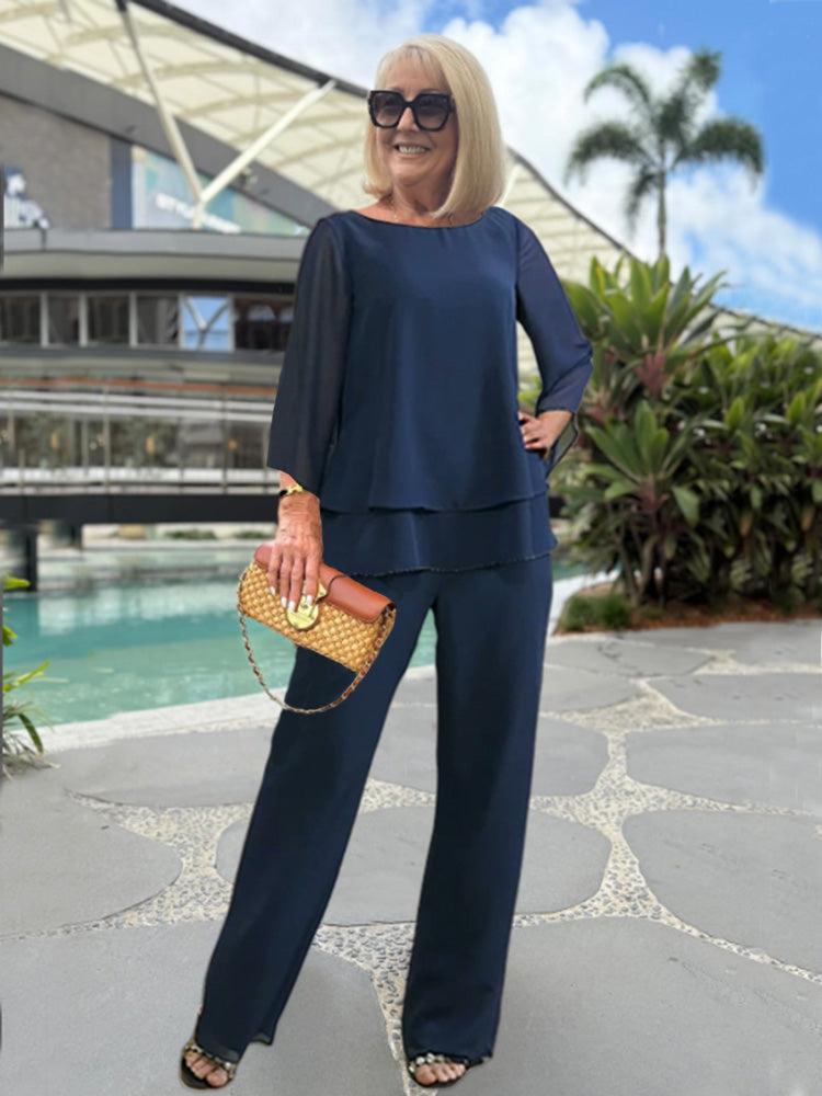 Women’s Summer Two Piece Pants Set