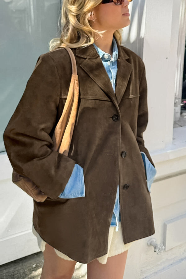 Mune | Vintage Sleeveless Suede Jacket