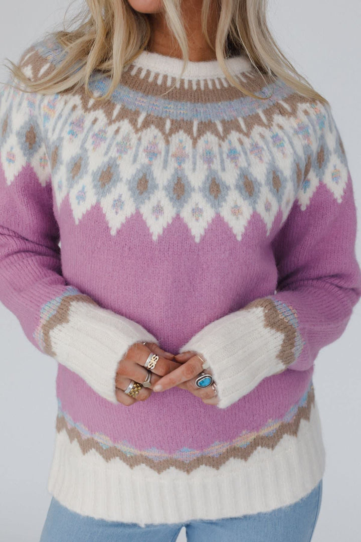 Mune | Christmas Thickened Round Neck Long Sleeve Knitted Sweater