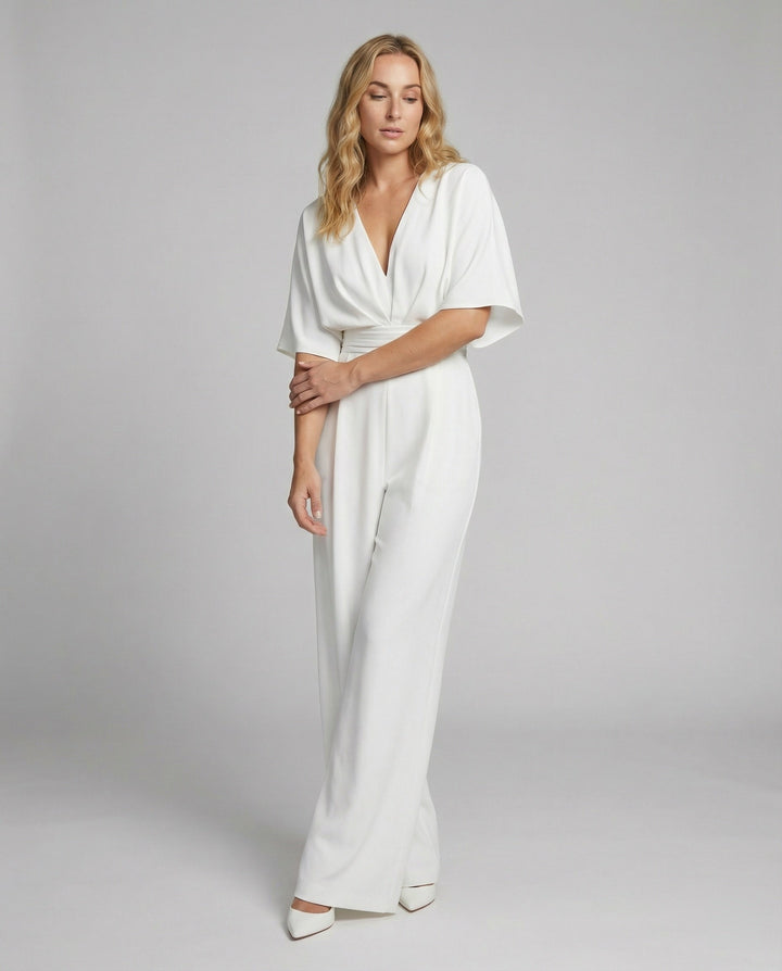 Mune Fashion | Elegant V Neck Jumpsuit