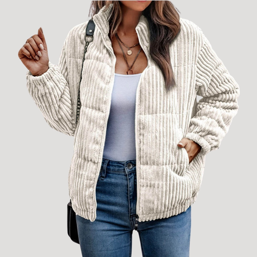 Mune | Women's Cord Jacket with Fleece Lining Winter Style