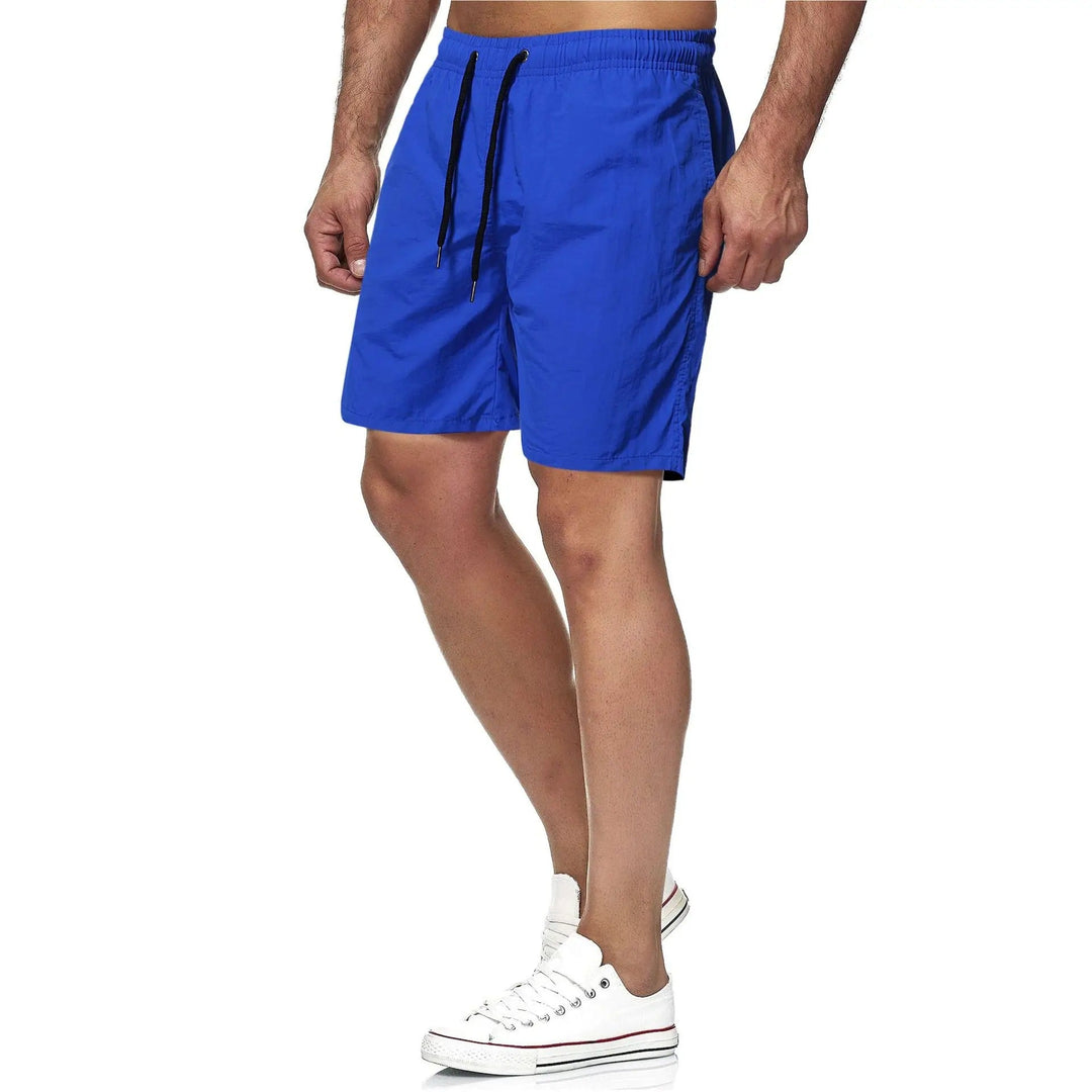 Mune Fashion | Quick-Drying Solid Color Fitness Swim Trunks for Men