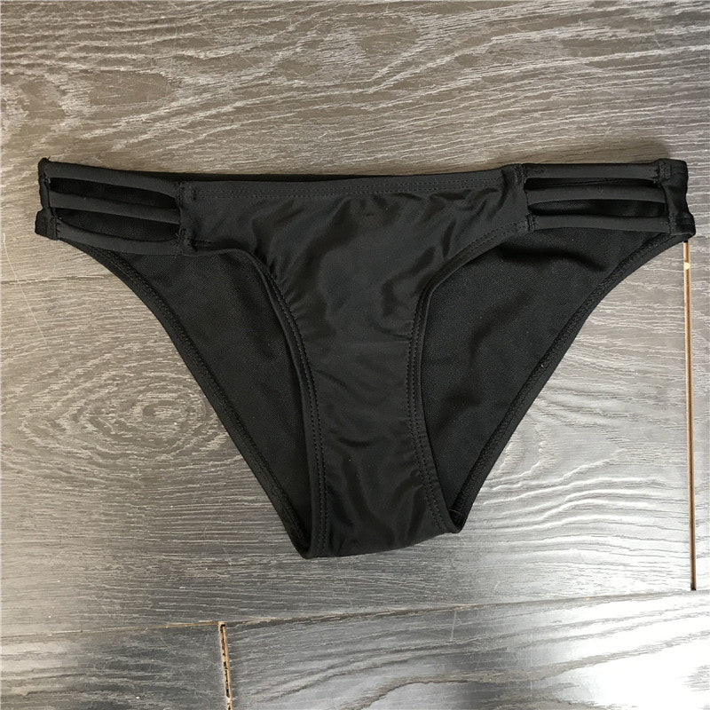 Women’s Sporty Bikini Set with High Collar and Side Cut-Outs Mune Fashion
