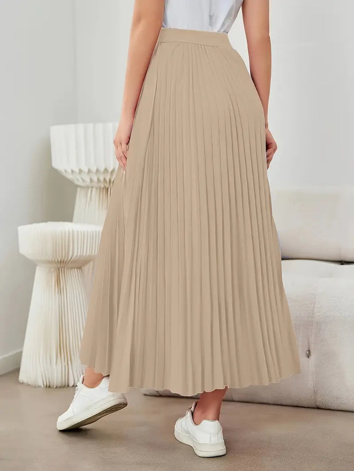 Mune Fashion | Casual Pleated Maxi Skirt