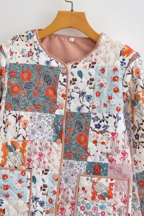 Mune | Printed Cotton Jacket