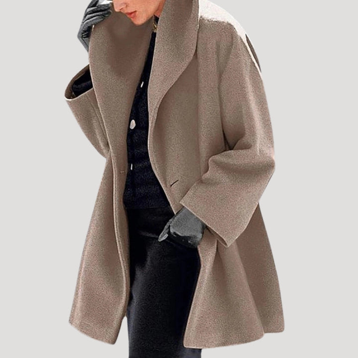Mune | Women's Wool Coat oversized Wrap Winter Jacket