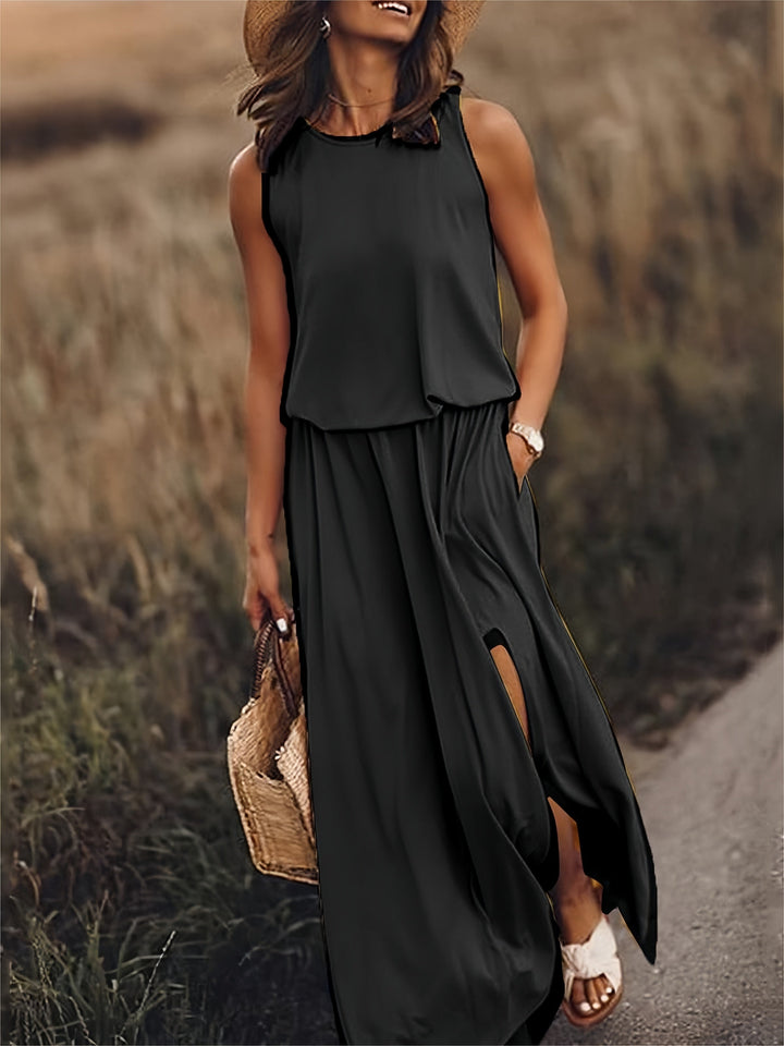 Mune Fashion | Simple Boho Maxi Dress Made of Modal in Various Colors
