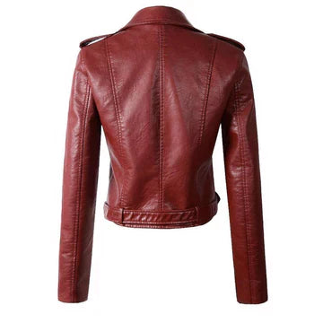 Mune | Elegant Premium Leather Jacket for Women Luxury and Style