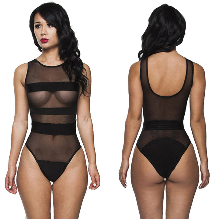 Women's Transparent Bodysuit Mune Fashion