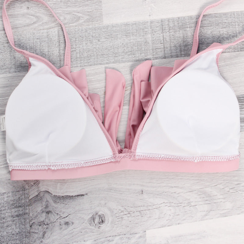 Ladies' bikinis with fine ruffle details Mune Fashion