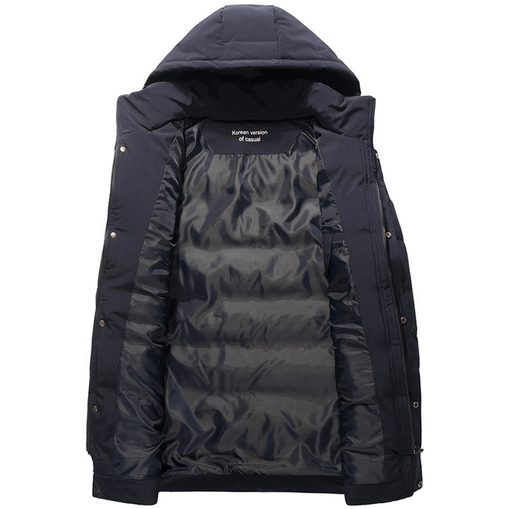 Men's Padded Winter Parka with Hood, windproof and insulating thermal jacket Mune Fashion