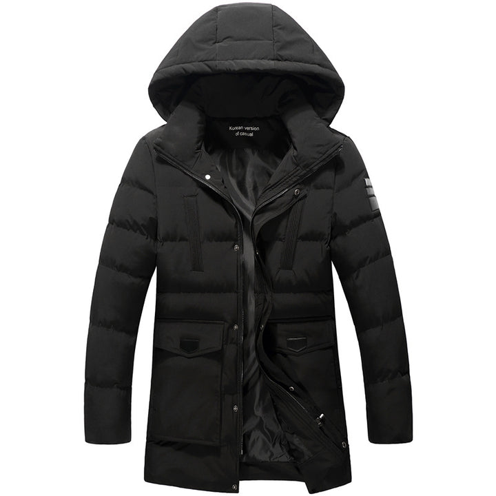 Men's Padded Winter Parka with Hood, windproof and insulating thermal jacket Mune Fashion