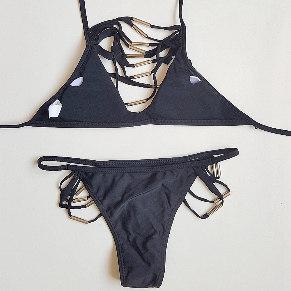 Women's Ultra-Modern Bikini Set with Stylish Cut-Outs Mune Fashion