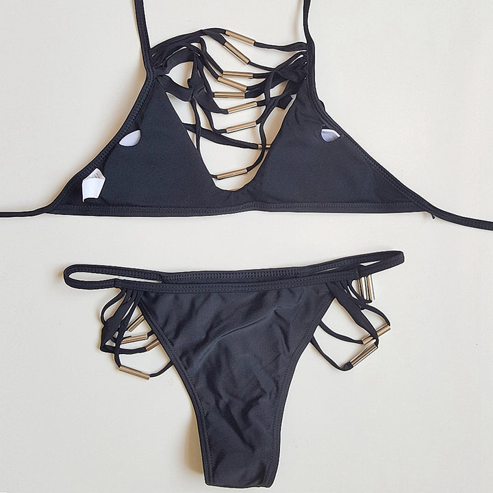Women's Ultra-Modern Bikini Set with Stylish Cut-Outs Mune Fashion