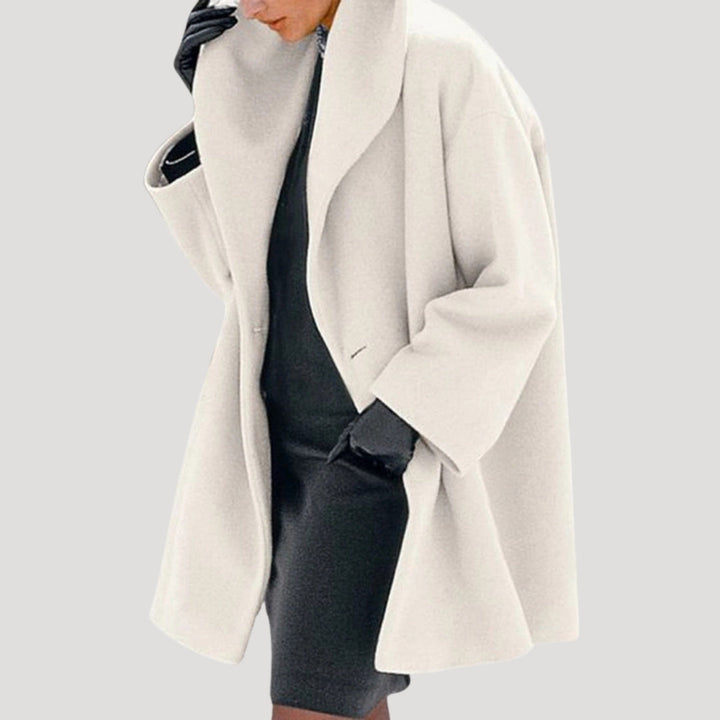Mune | Women's Wool Coat oversized Wrap Winter Jacket
