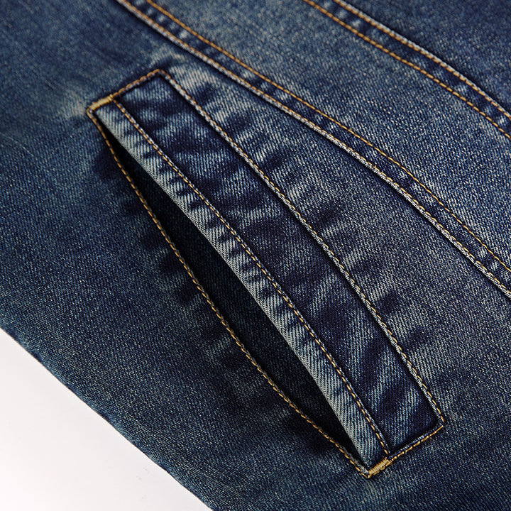 Men's Jeans Jacket Mune Fashion