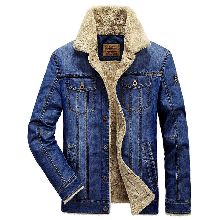 Men's Jeans Jacket Mune Fashion