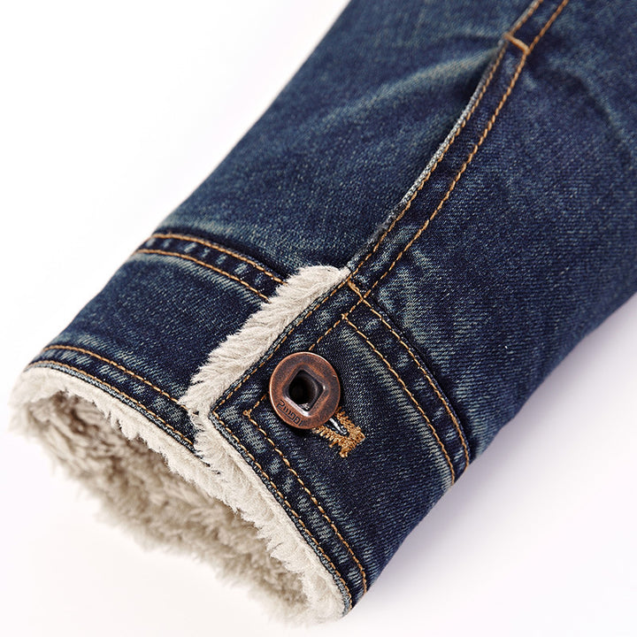 Men's Jeans Jacket Mune Fashion