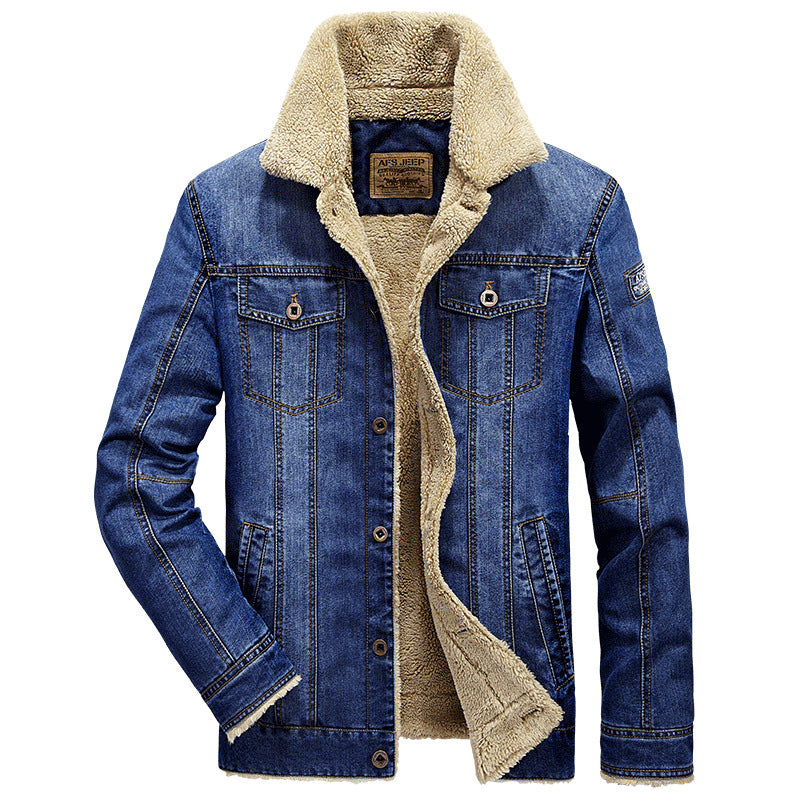 Men's Jeans Jacket Mune Fashion