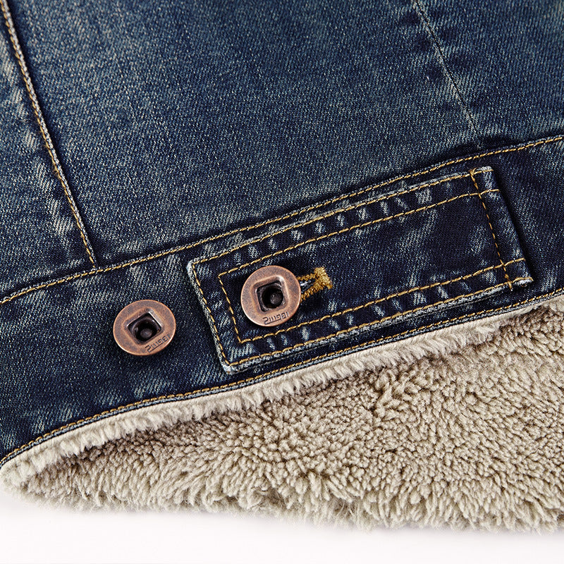 Men's Jeans Jacket Mune Fashion