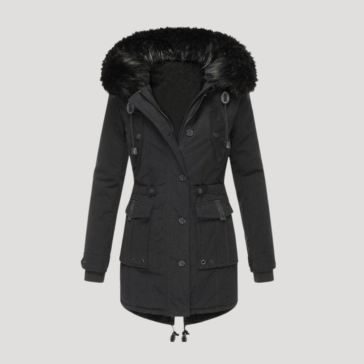 Mune | Women's waterproof winter parka with faux fur hood