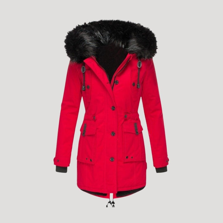 Mune | Women's waterproof winter parka with faux fur hood