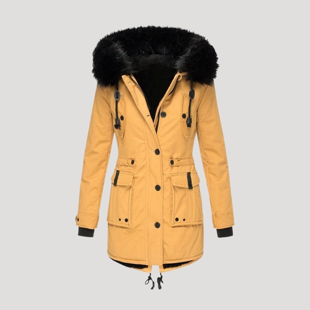 Mune | Women's waterproof winter parka with faux fur hood