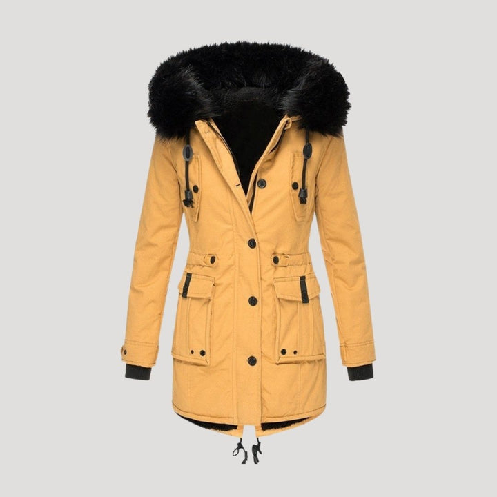 Mune | Women's waterproof winter parka with faux fur hood