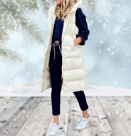 Mune | Long Gilet Coat