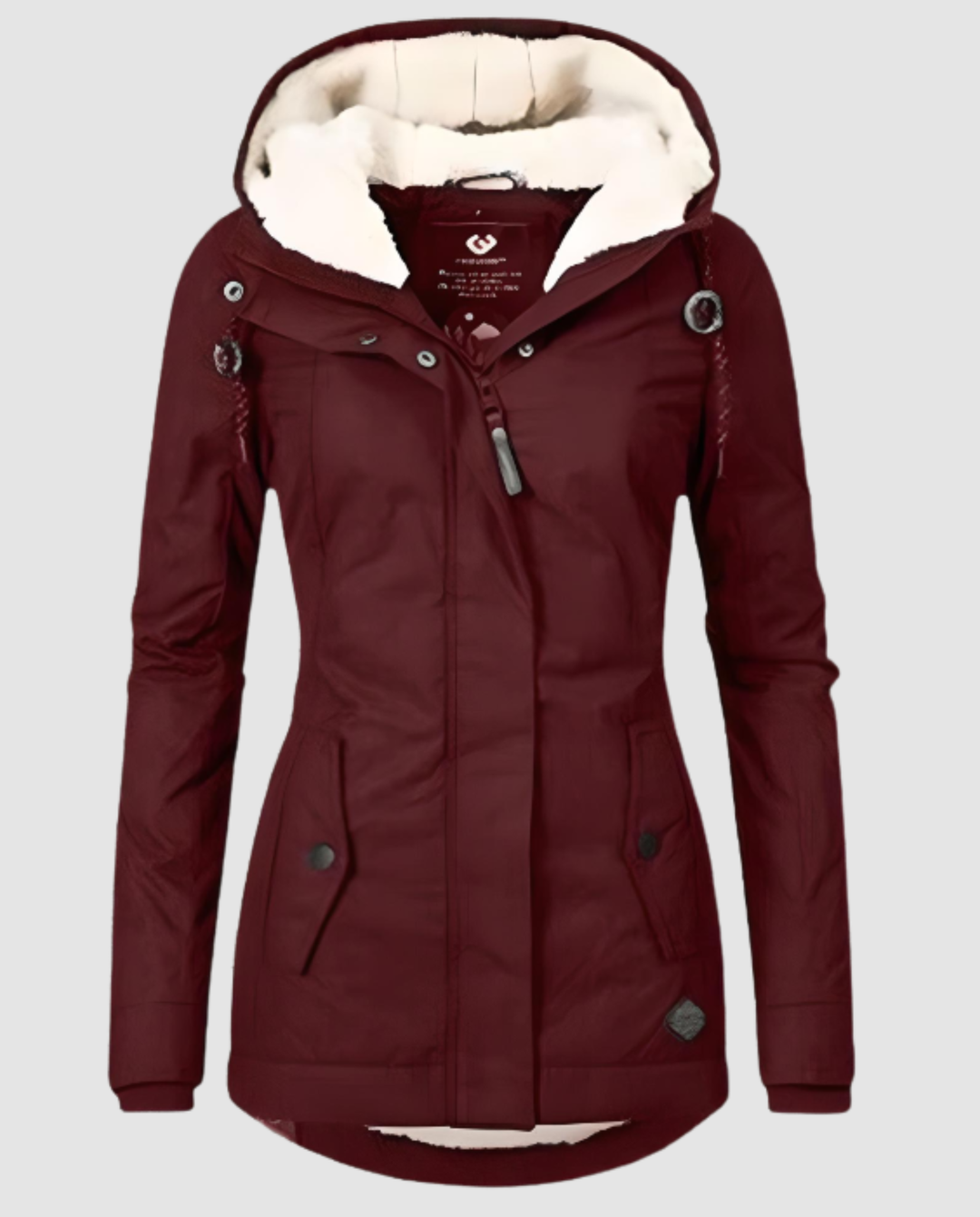Long Padded Winter Jacket Women
