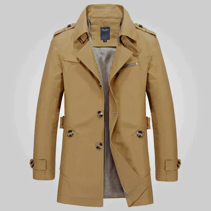 Mune | elegant trench coat for men