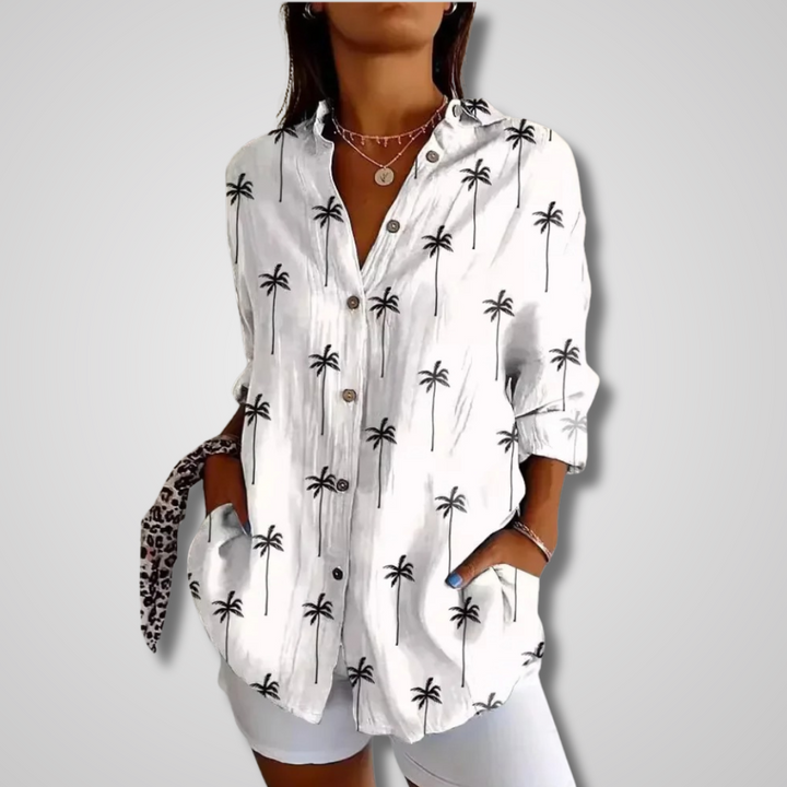 Mune Fashion  | Women Summer Vintage Relaxed Shirt