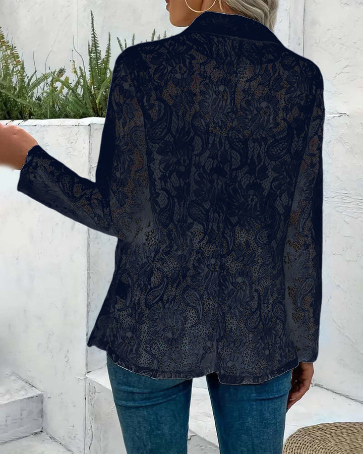 Mune Fashion | Elegant Blazer with Lace