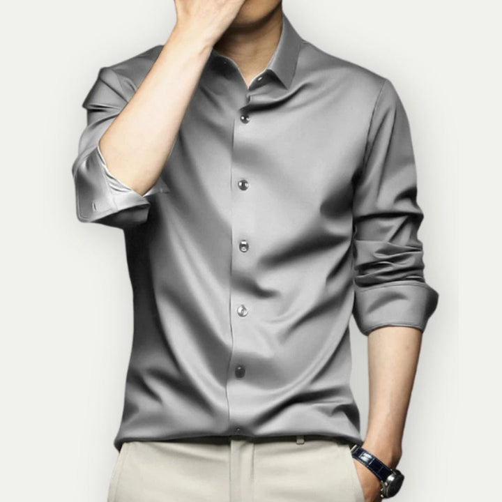 Wrinkle-free, non-iron shirt