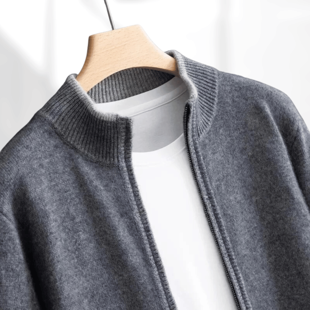 Mune Fashion | Cashmere Zip Jacket