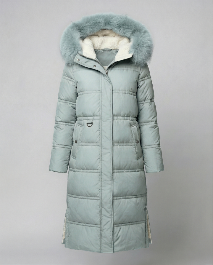 Long padded coat women winter