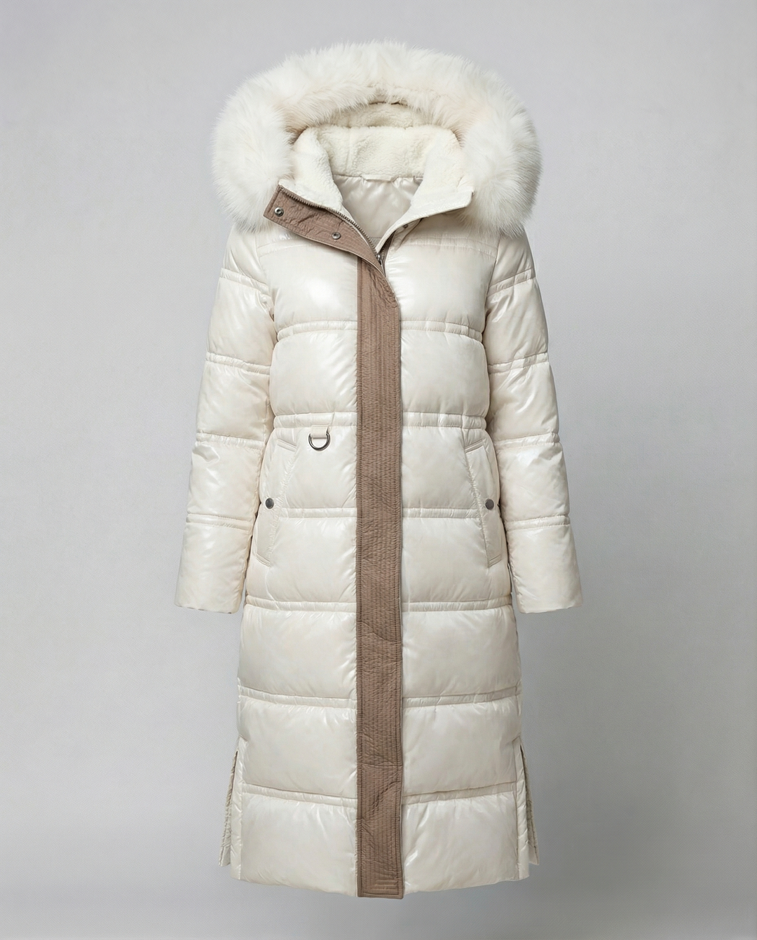 Long padded coat women winter