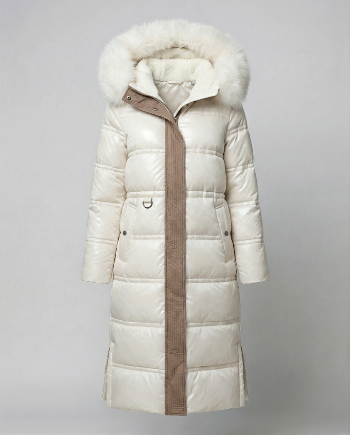 Long padded coat women winter