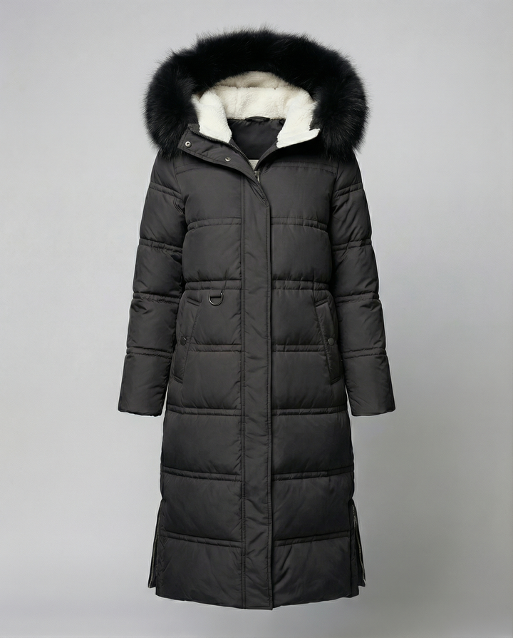 Long padded coat women winter