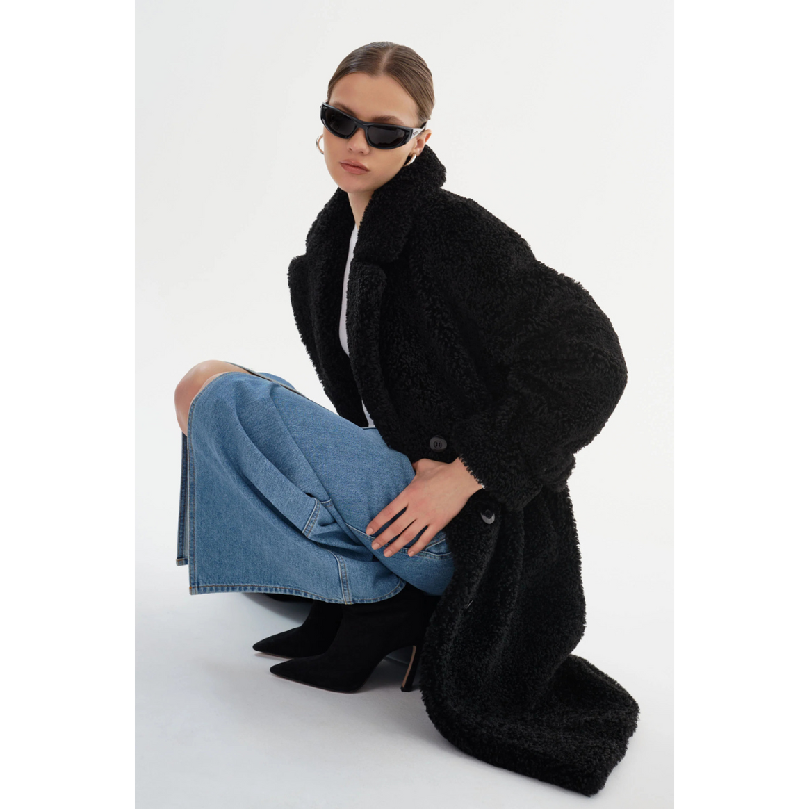 Mune | Polare Oversize with Stand-Up Collar and Zipper for Women Ideal for Cold Weather